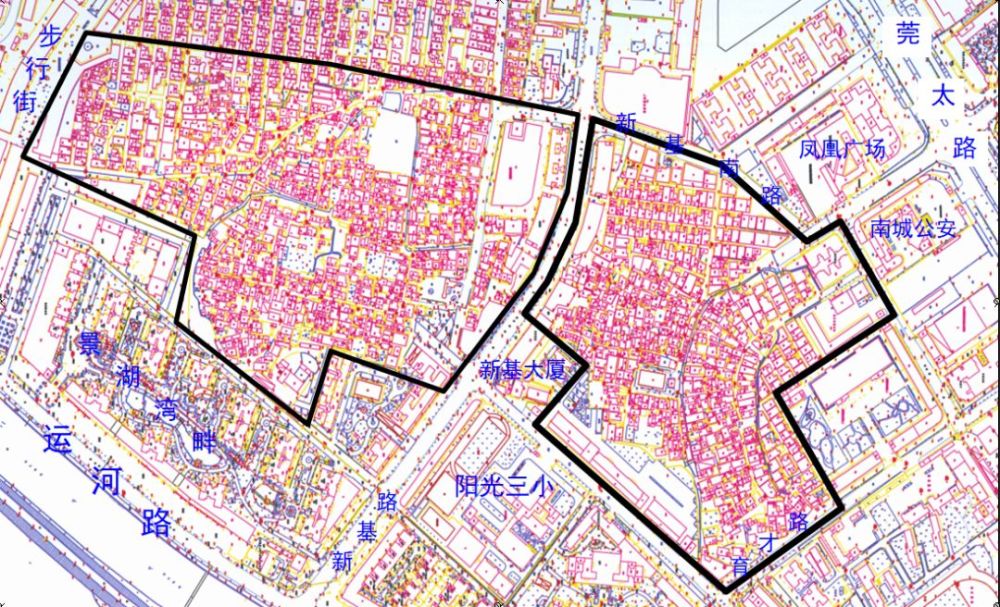东莞,拆迁,面积,万江,南城,涧头村