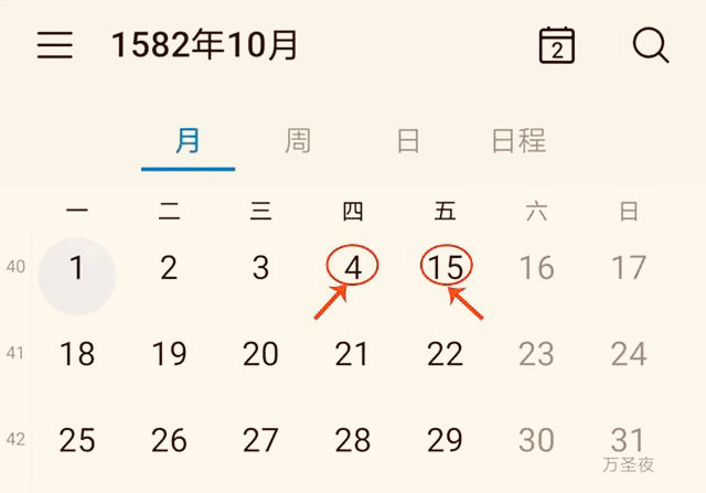 1582年10月被抹去10天,时间去哪了?历史被掩盖还是另有隐情