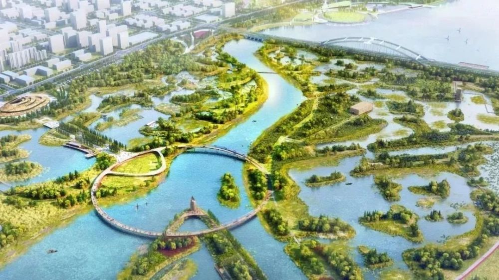 目前已开建的 这座福州最大的湿地公园 是位于福州新晋网红地 滨海