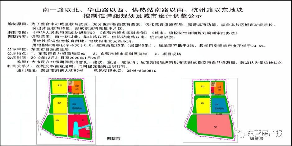 东营中心城区科教集中片区最新规划出炉