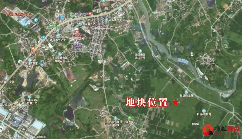 遂溪县,布局,住宅用地,滨河,遂城镇,地块