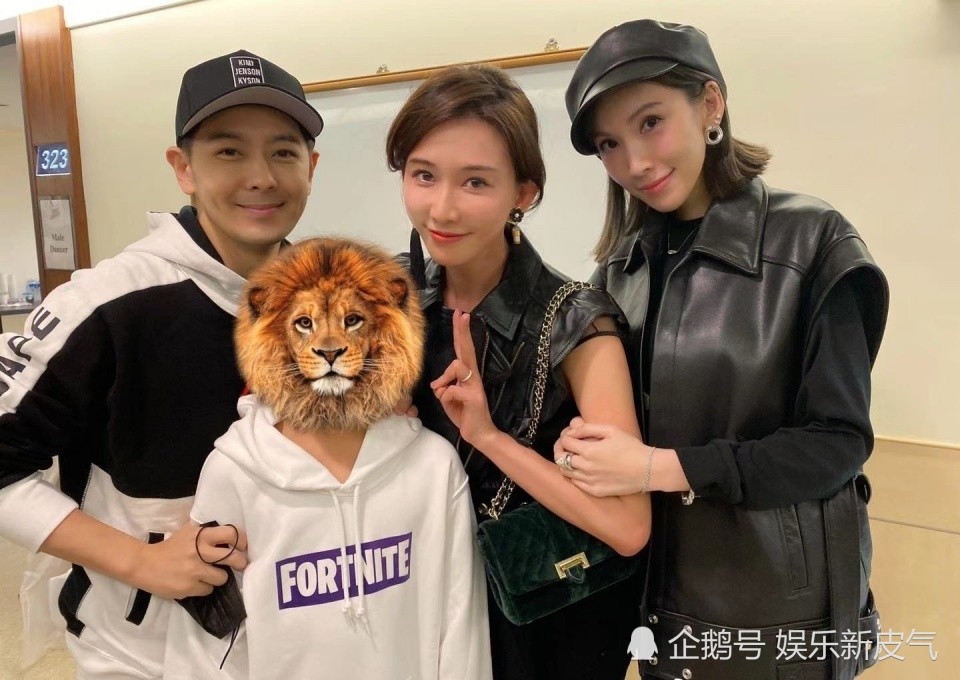 当林志颖撞上林志玲,娇妻同框极其相似,志玲越来越像"