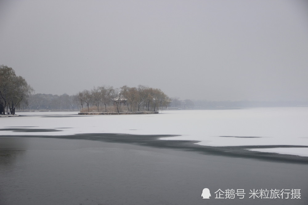 2020年北京第一场雪,颐和园雪景,北京下雪就变成了美丽的北平啦