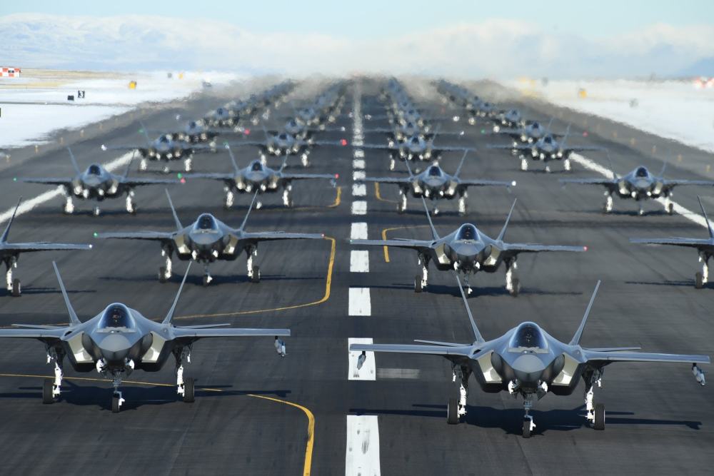 2020年希尔空军基地"大象漫步"