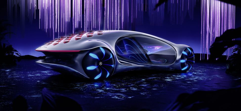 梅赛德斯-奔驰,黑科技,vision,概念车,ces