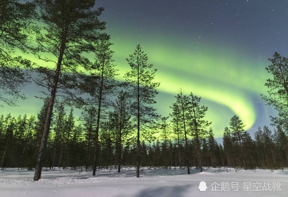 芬兰星空雪景,这大概就是人间极致了吧
