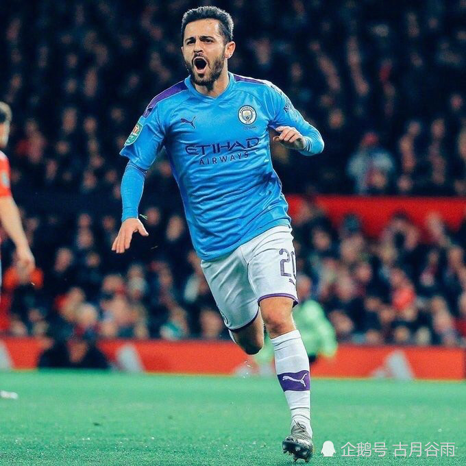 联赛杯,曼城客场3-1击败曼联,b席尔瓦一传一射