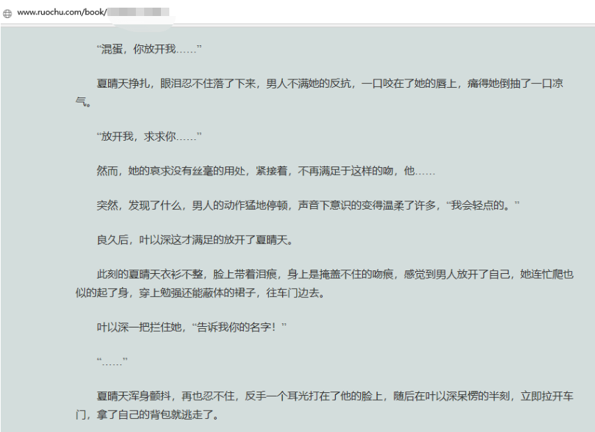 小说,男主人公