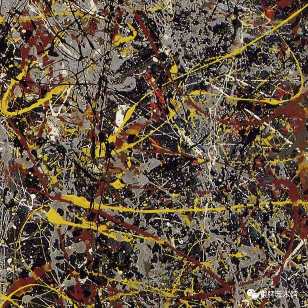 杰克森·波洛克是美国抽象表现主义的先驱,著名的行动绘画艺术家.