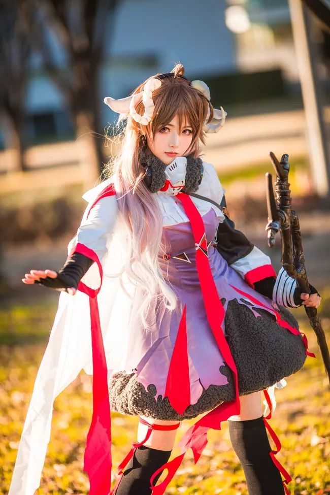 好看的小姐姐cosplay,角色扮演cosplay 明日方舟,艾雅法拉,小姐姐,cosplay