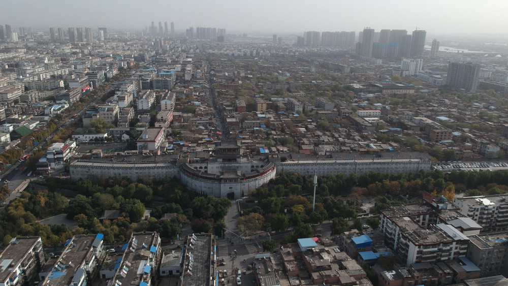 为洛阳老城区的地标建筑之一.