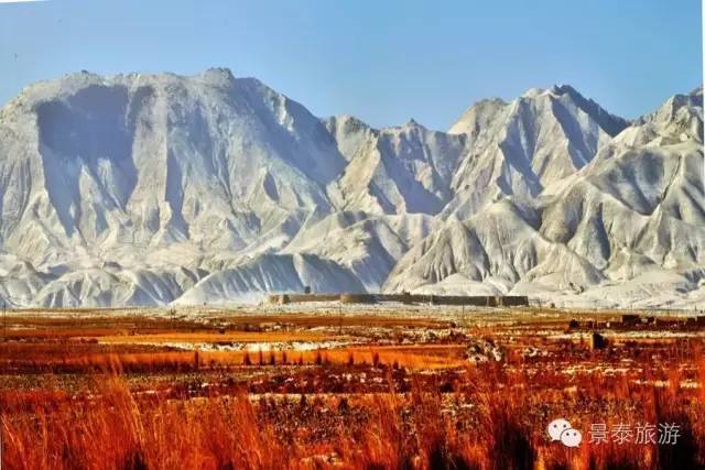 景泰县,永泰古城,古城,雪印