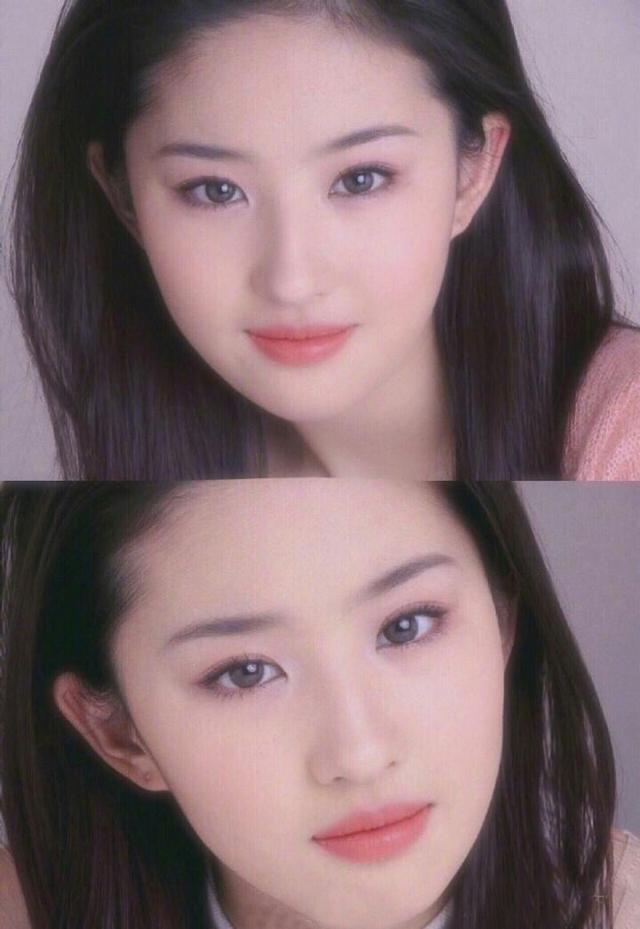 刘亦菲的美,真的是人群之中的发光一样的存在