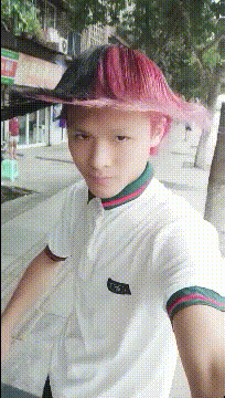 搞笑gif:妹子,请你放过大爷,有什么事冲我来!