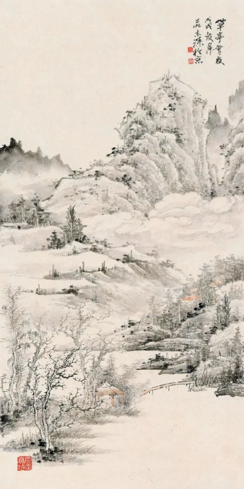 当代画家庄志深,用"复古"的文人画,传达现代新思想