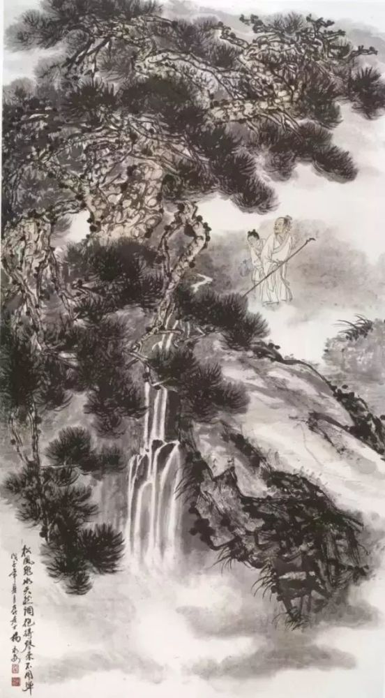 名家画松100幅作品欣赏,真开眼