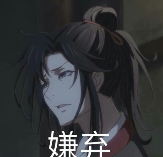 魔道祖师,魏无羡,江澄,表情包,蓝忘机