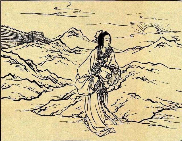 孟姜女,孟姜女哭长城,秦始皇,长城,嬴政