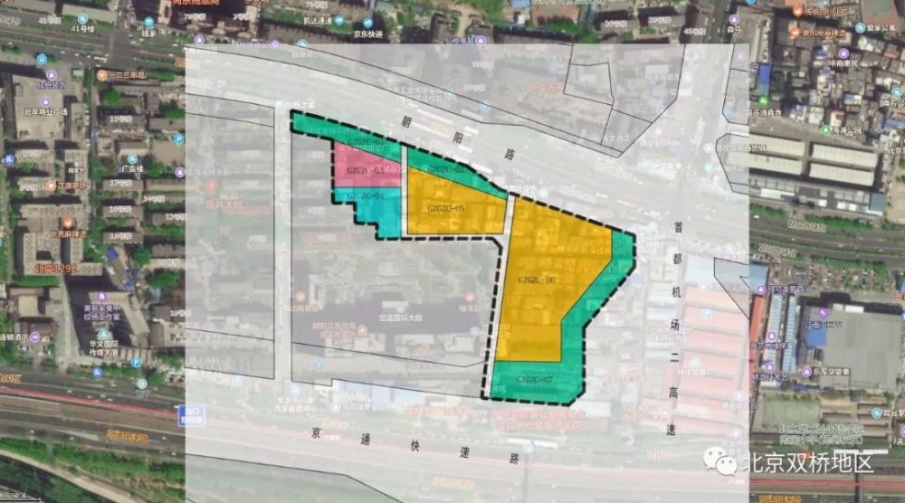紧邻机场二高速 北京管庄村安置房项目规划指标公示