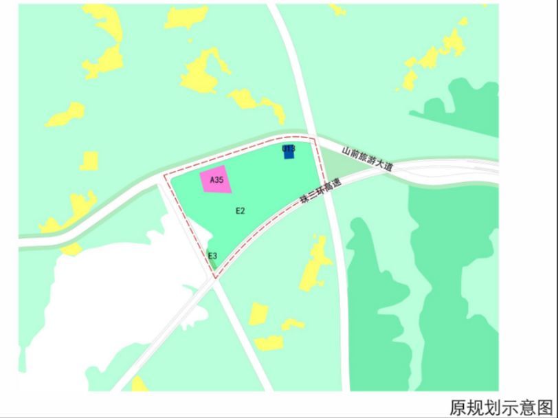 花都4宗地块控规调整,新增居住用地,学校,绿廊