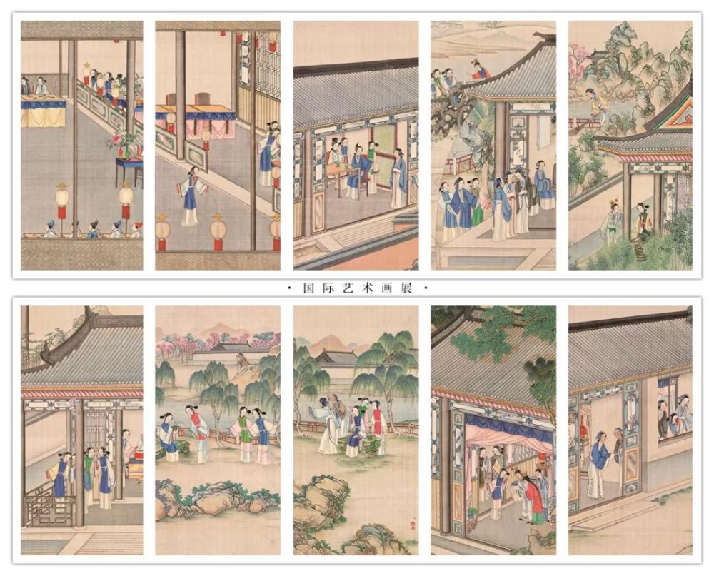 孙温绘全本红楼梦,红楼梦,孙温,林黛玉,大观园