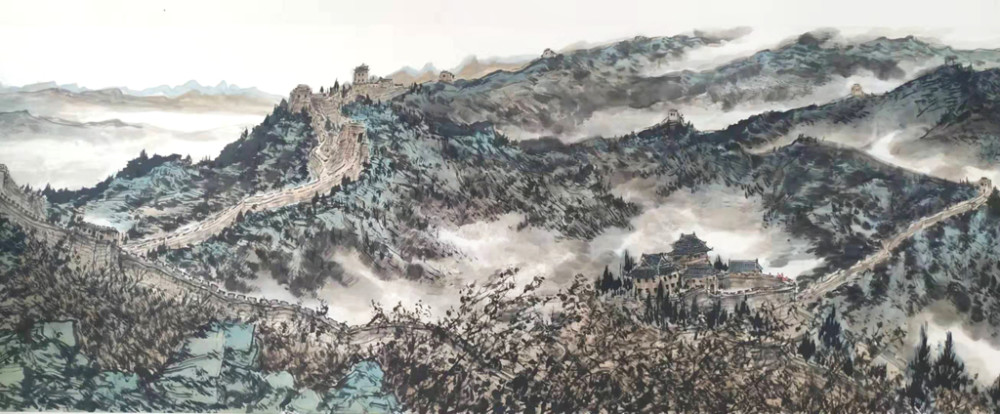 大美中国·长城赞 0.7x20m(局部三)