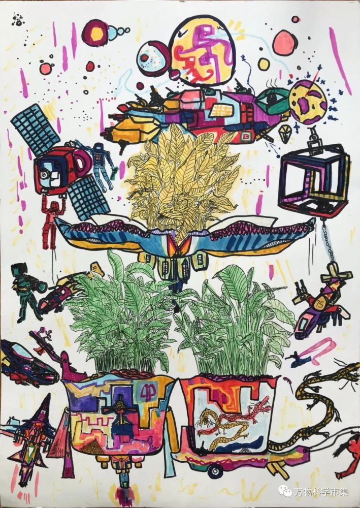 抓紧时间!万物科学绘画大赛网络投票激烈进行ing