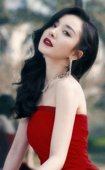 红唇,港风妆,时尚,妆容,复古