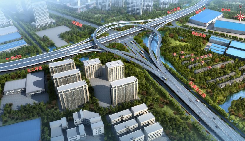 张家港杨锦公路—东二环快速化改造工程已