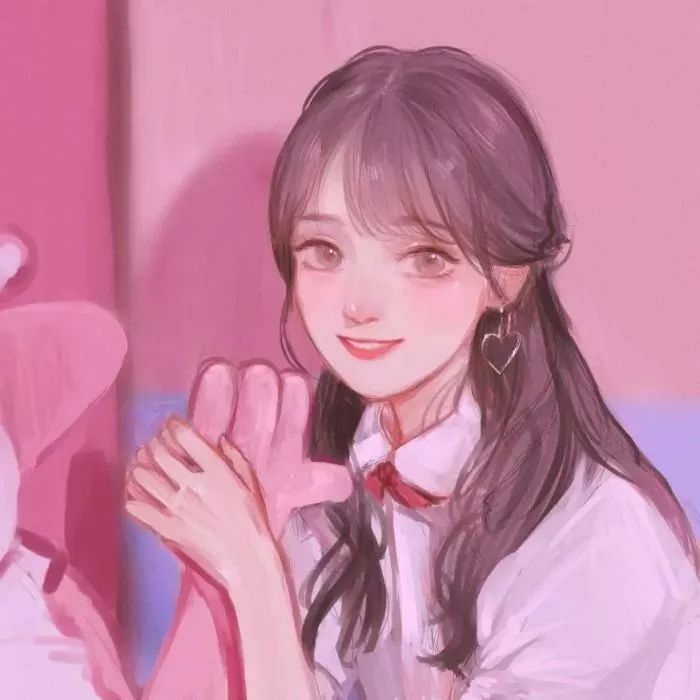 动漫女生头像·你过安检必响,你个铁憨憨!