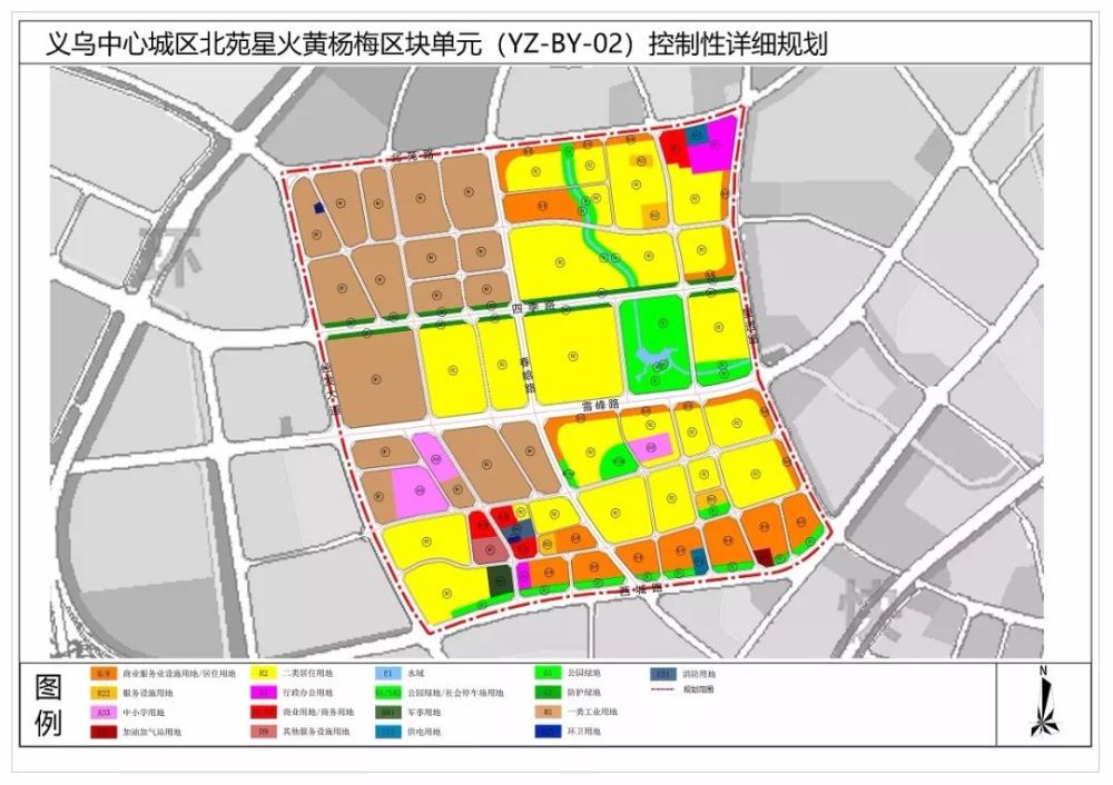 义乌中心城区15个单元控制性详细规划出炉!