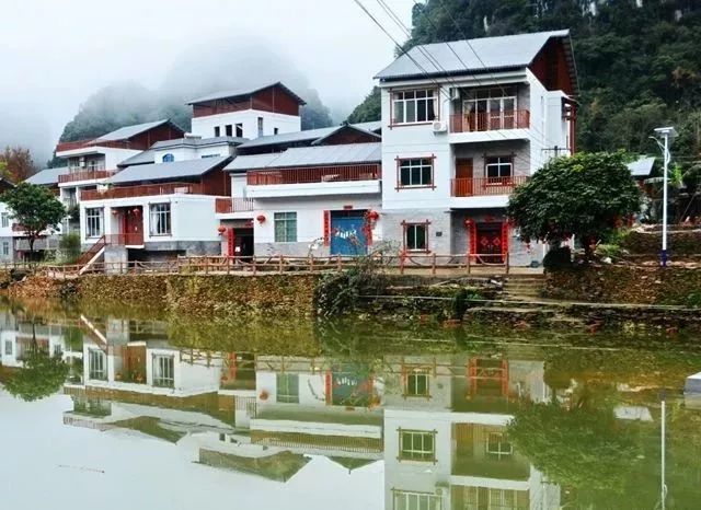 巴某村,田阳县,民宿,油菜花,小山村