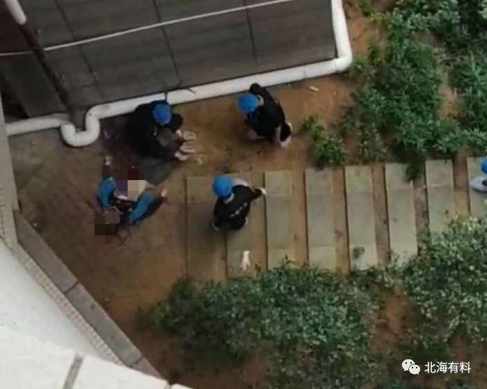 北海一小区发生坠楼事故,一女子不幸坠楼身亡