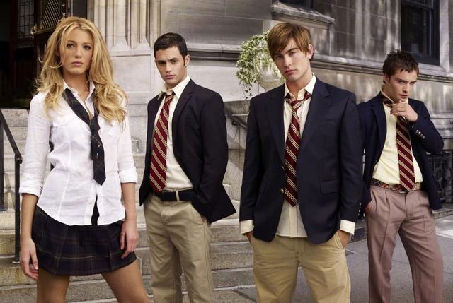 绯闻女孩,穿搭,美剧,女王,青春