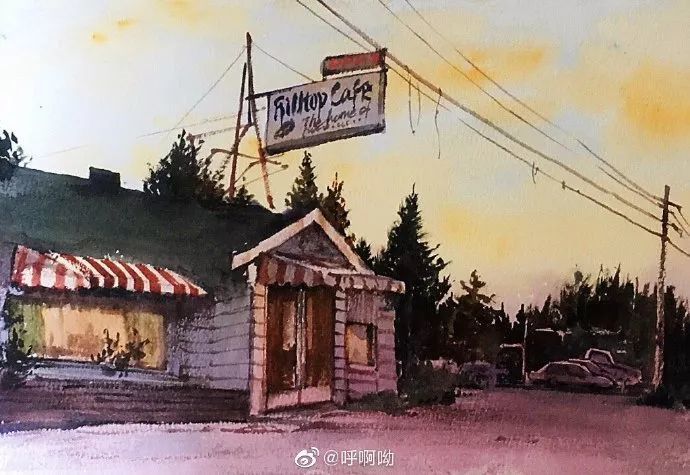 水彩画,绘画