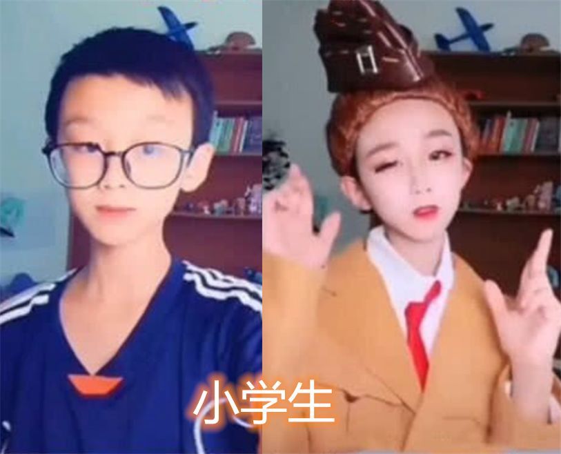 寒假前vs寒假后,小学生成女装大佬?看到最后:真实写照