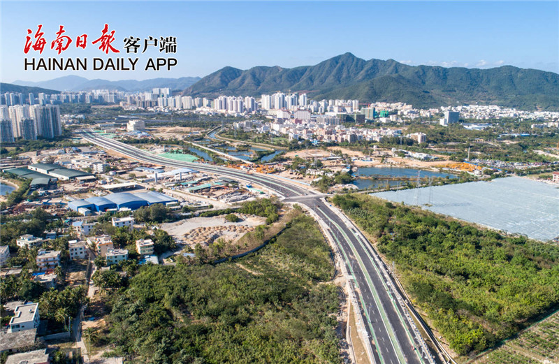 进出亚龙湾有新路线 亚龙湾第二通道实现功能性通车