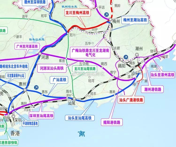 汕头新增规建三条高速公路 积极谋划连接河源高铁