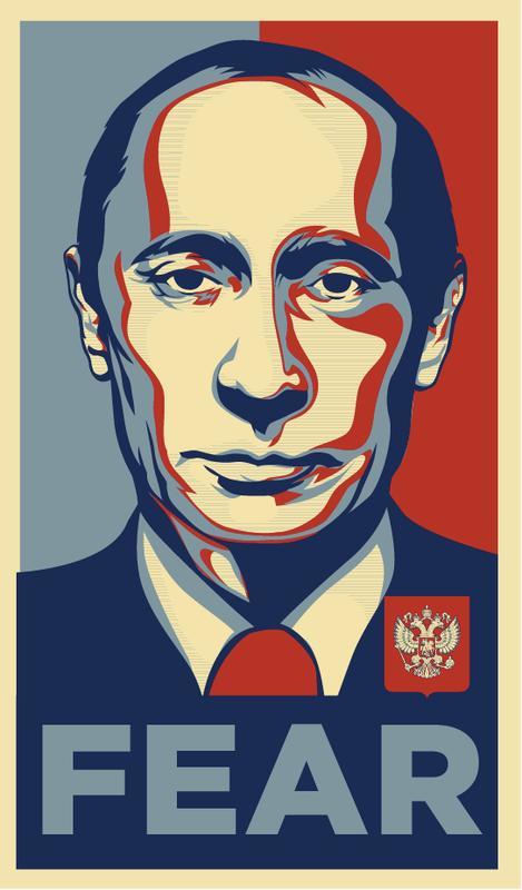 俄罗斯总统普京肖像漫画像精选,看看哪幅最传神