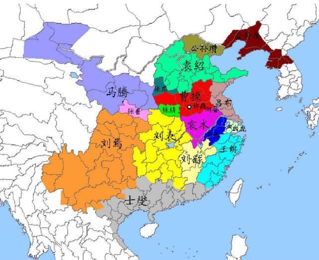 东汉末年的十三州,刘氏宗亲占了五州,却还是无法兴复汉室!