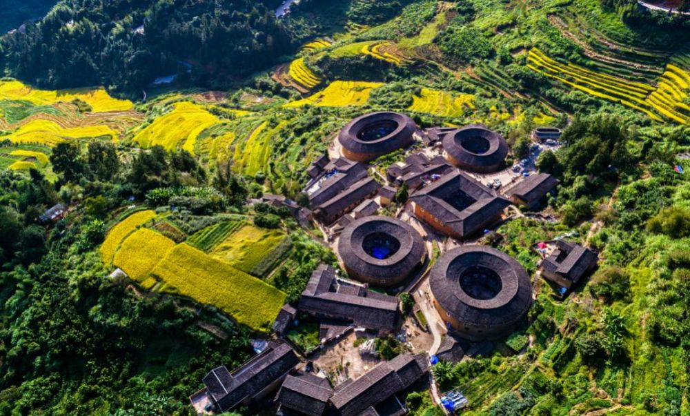 土楼,福建,云水谣