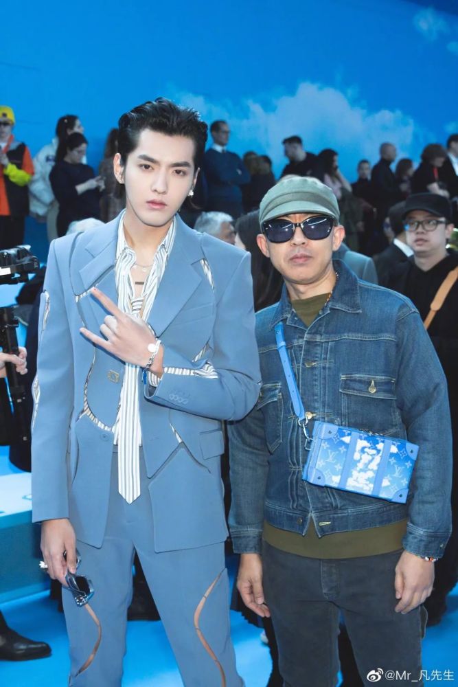 吴亦凡,lv,西装,巴黎时装周