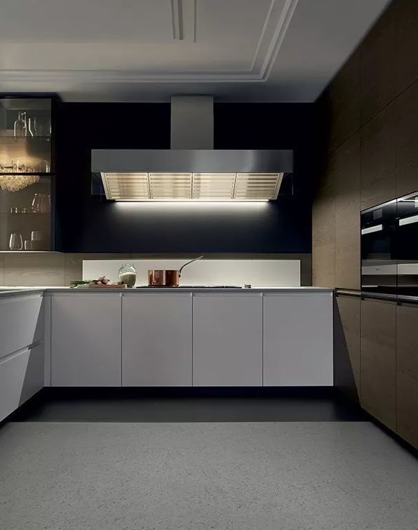 极简 高级灰,2020年流行的轻奢厨房橱柜设计,真的美爆