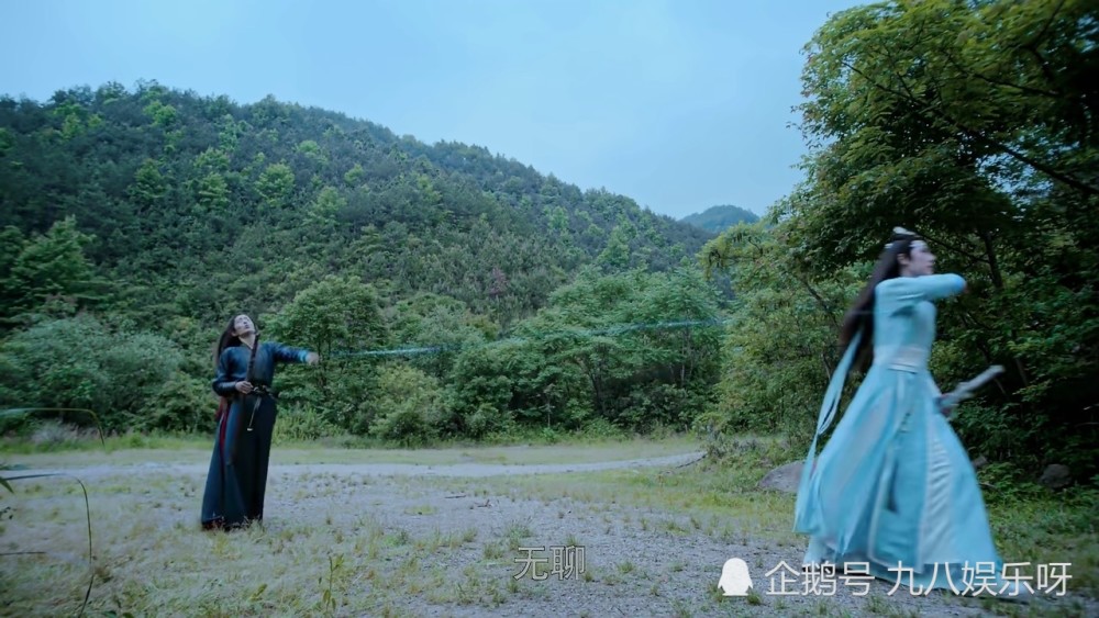 《陈情令》:蓝湛话不多,对魏婴的深情却不少,从无聊到