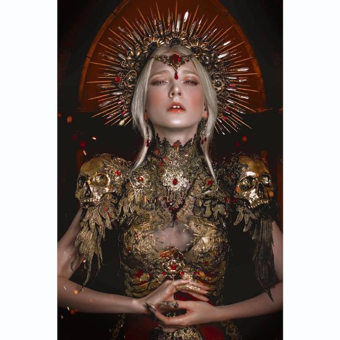欧洲神话里精灵,海妖,人鱼,神明?这妹子空灵的气质全都有!