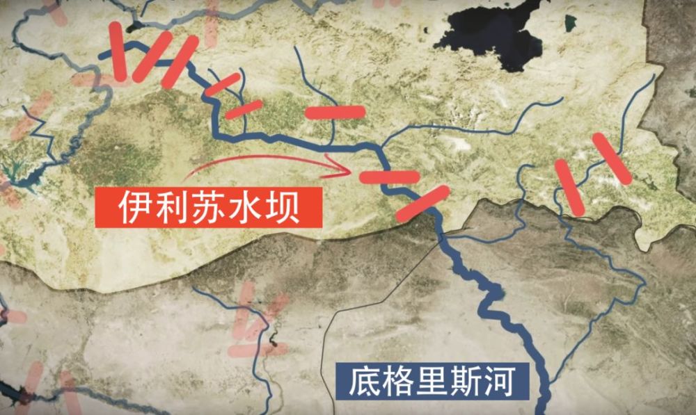 受着邻居气的伊拉克,与幼发拉底河上游国家关系紧张.