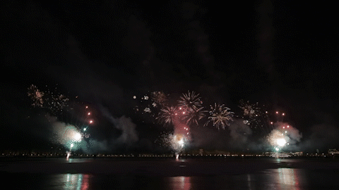 昨晚南湖放烟花,你有看到!高清大图来了,美翻了!