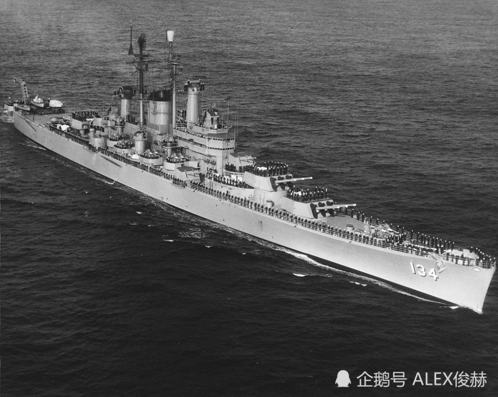 一般认为重巡洋舰的舰炮口径上限为8英寸(即203毫米),美国海军德梅因