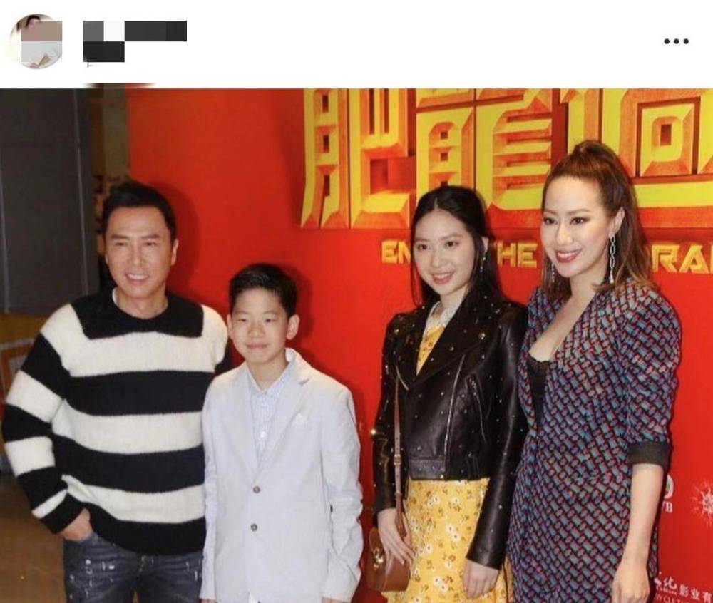甄子丹,汪诗诗,甄济嘉,甄济如,叶问,叶问4