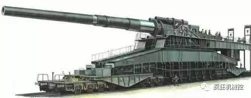 德国巨炮重1350吨,需用250人组装三天,世界第一大炮有